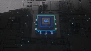 C4D Octane CPU chip core capacitance Scifi Circuit board 7 3D model