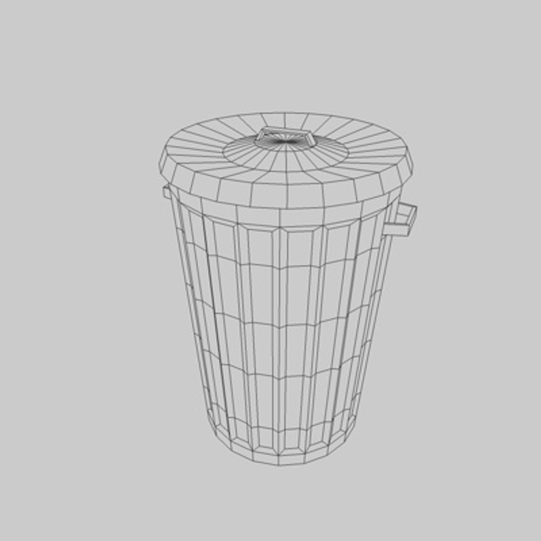 Trash 3d Obj