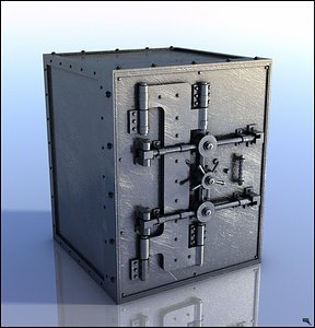box safe 3D model