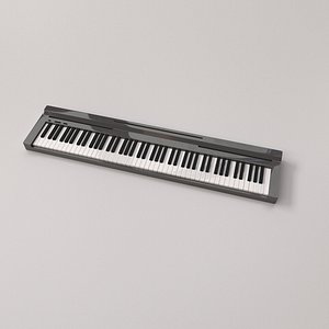 3D model electronic keyboard
