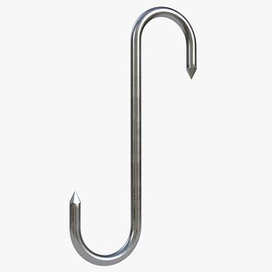 S-shaped meat hook