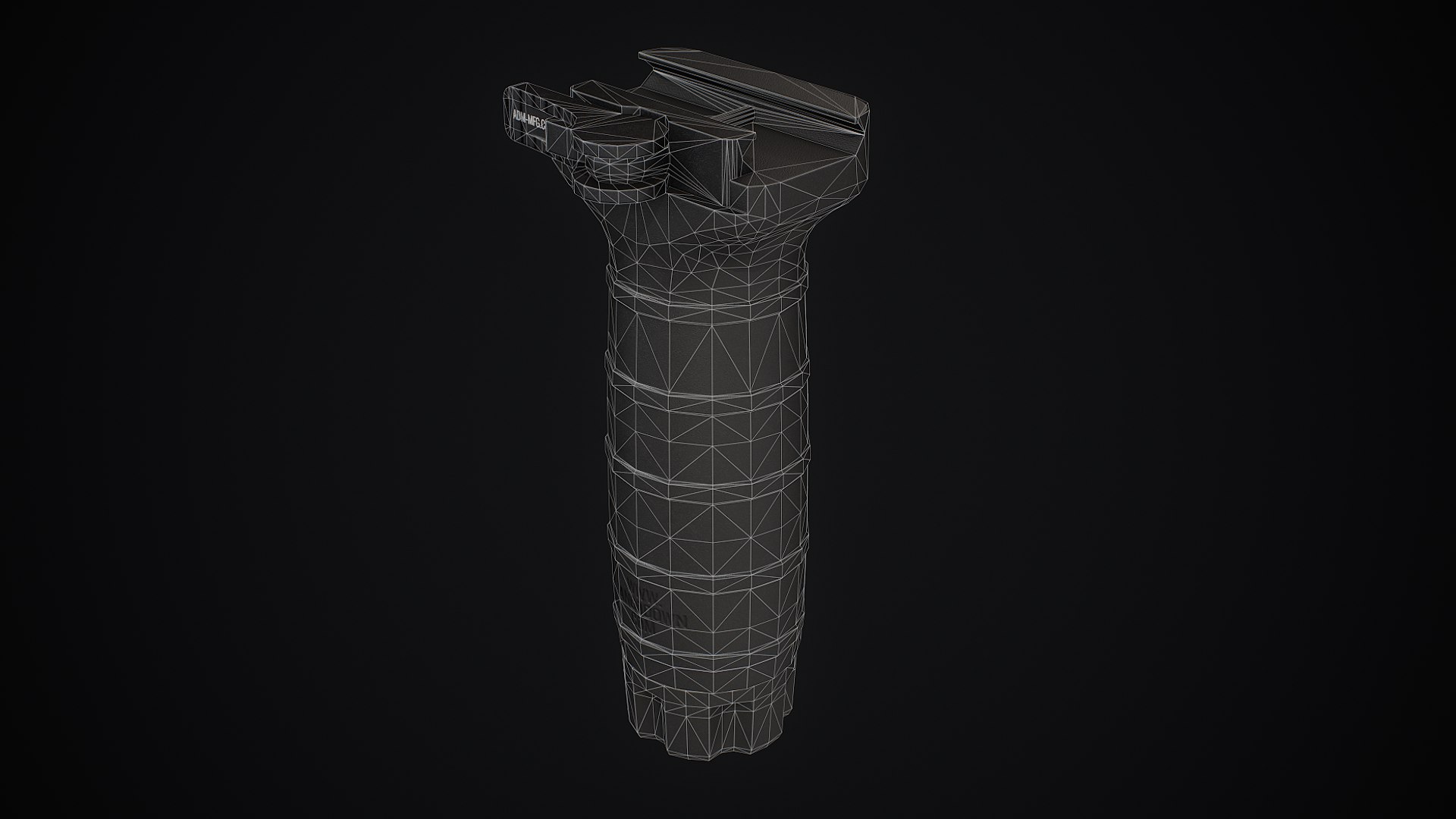 Foregrip TangoDown Vertical ForeGrip QD 3D model https://p.turbosquid.com/ts-thumb/Wk/C3OScg/8i/r_viewport_001/png/1652337084/1920x1080/fit_q87/866f39da810fe8c118db5850ade5068a9eb09296/r_viewport_001.jpg