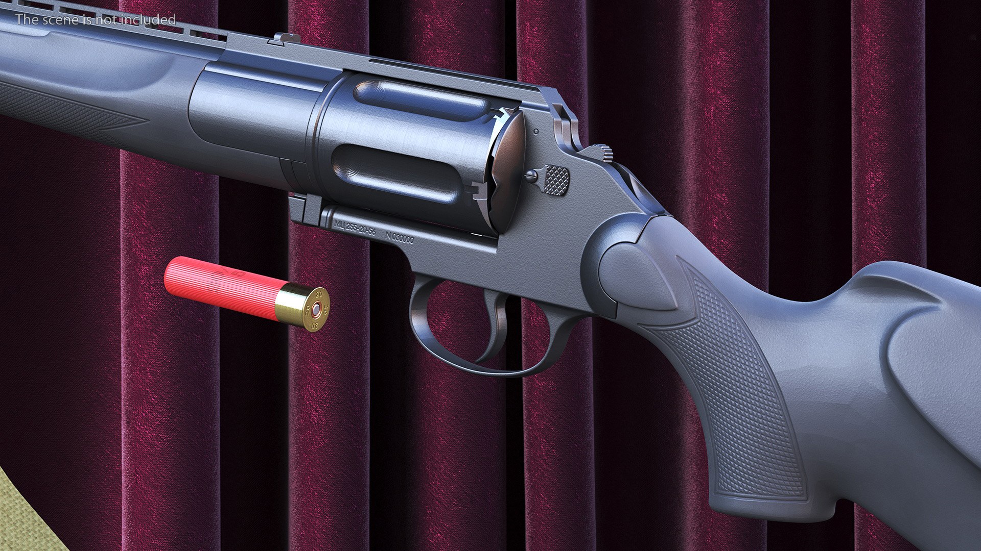 3D Revolver Shotgun MC255 Polymer Rigged model https://p.turbosquid.com/ts-thumb/Wk/IrGfvZ/1L/revolvershotgunmc255polymerrigged3dmodel006/jpg/1685397494/1920x1080/fit_q87/0ec399d39205a361c62cce7add6fc8ff2cb76df7/revolvershotgunmc255polymerrigged3dmodel006.jpg
