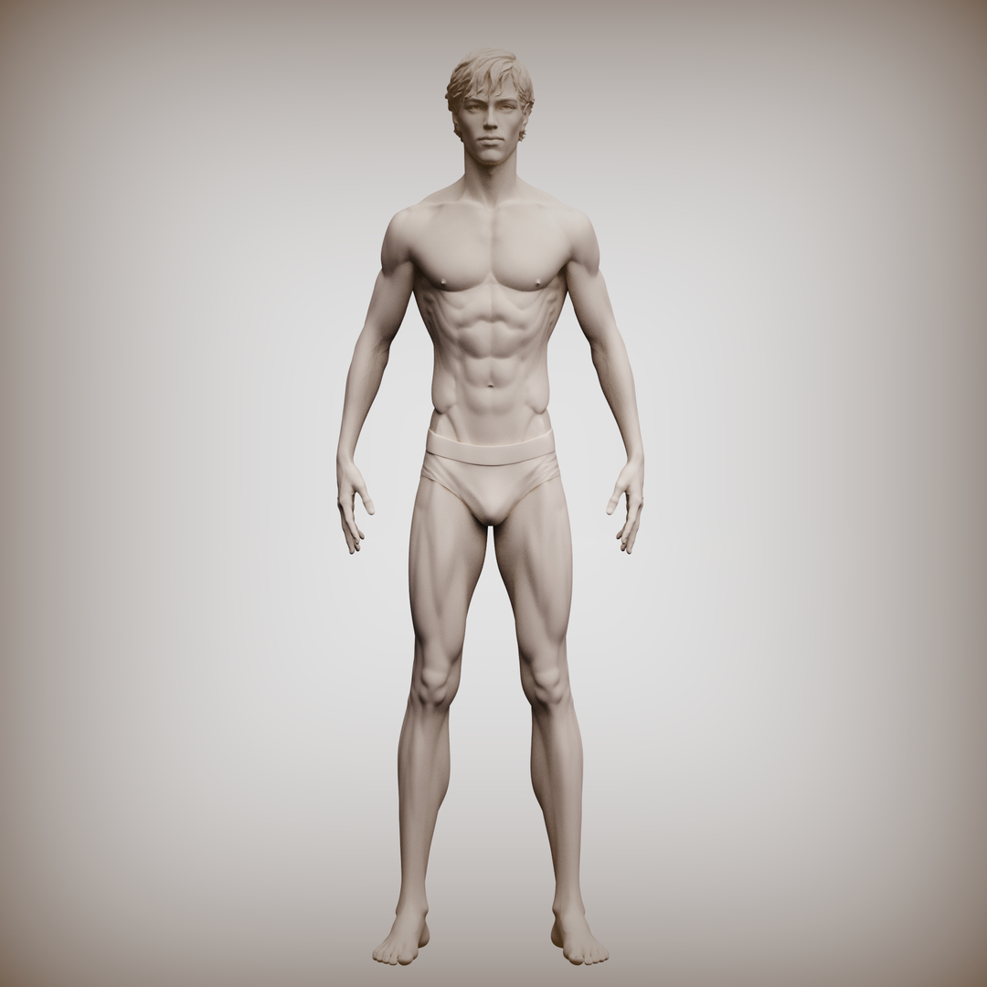 3D Normal Man Constructor - TurboSquid 2404197
