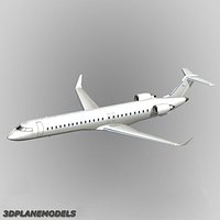 Bombardier CRJ-900 Generic white