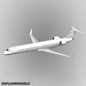 Bombardier CRJ-900 Generic white