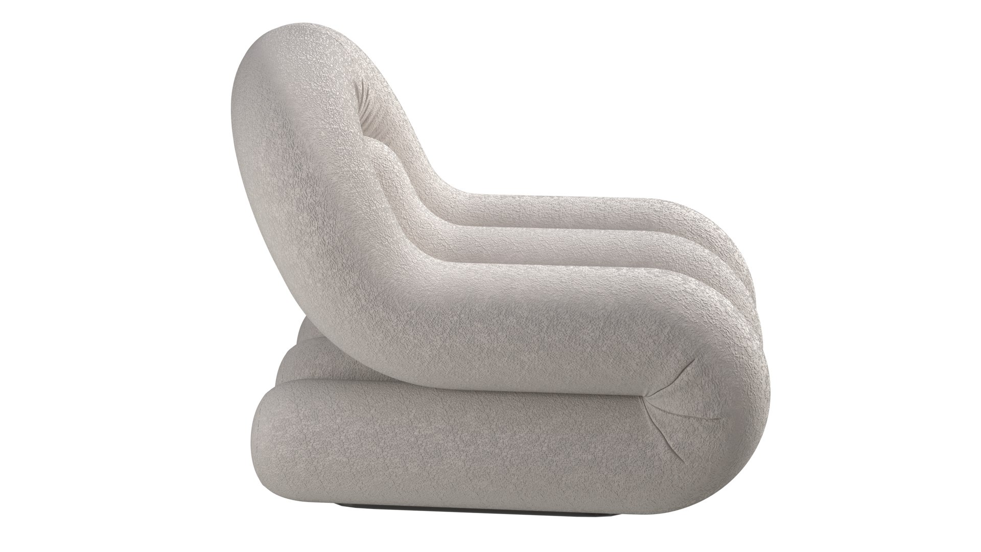 3D Gianfranco Ferre Home BRYGGE Velvet Easy Chair - TurboSquid 2292802
