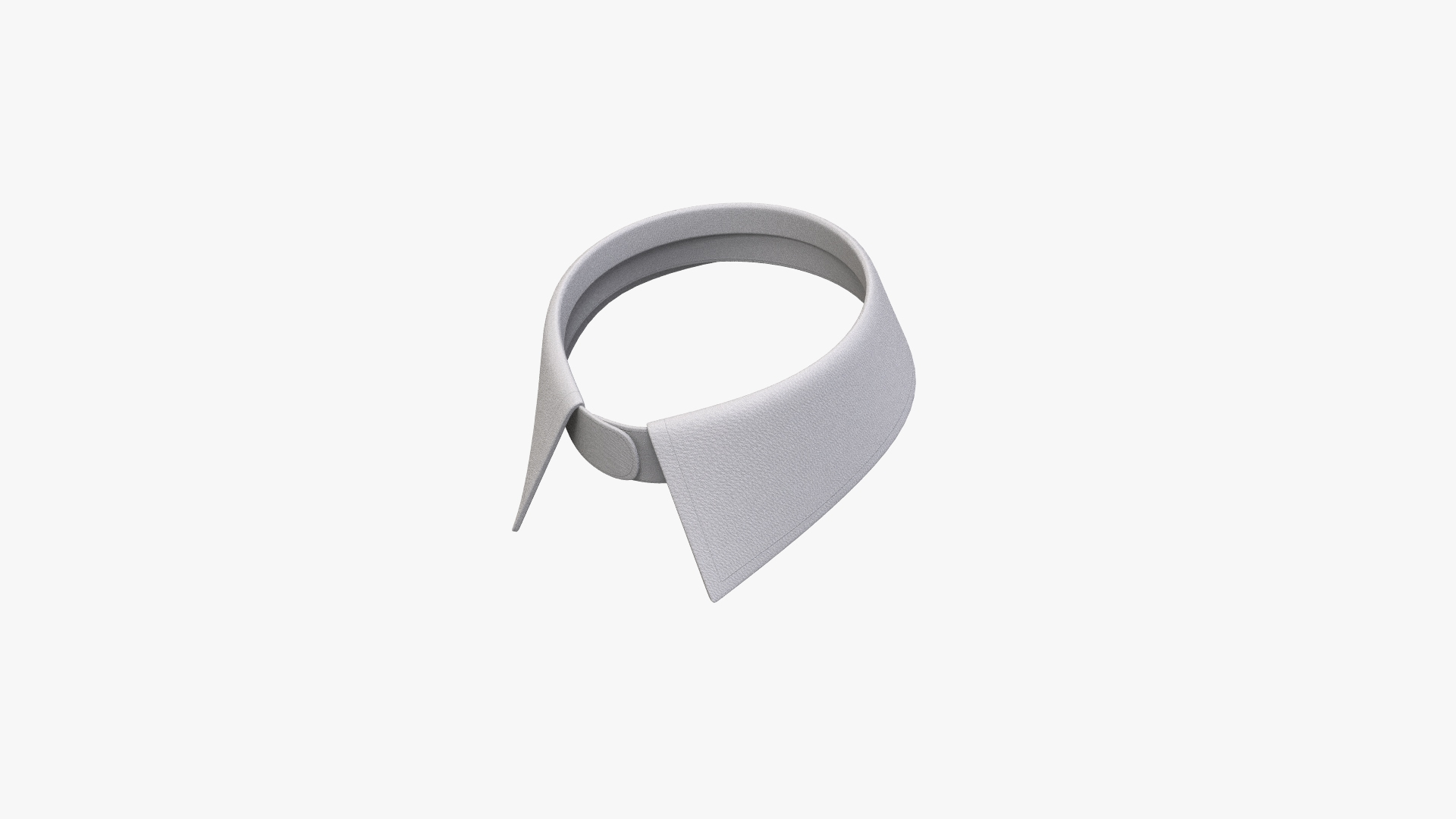 3D Detachable Shirt Collar Model - TurboSquid 2204861