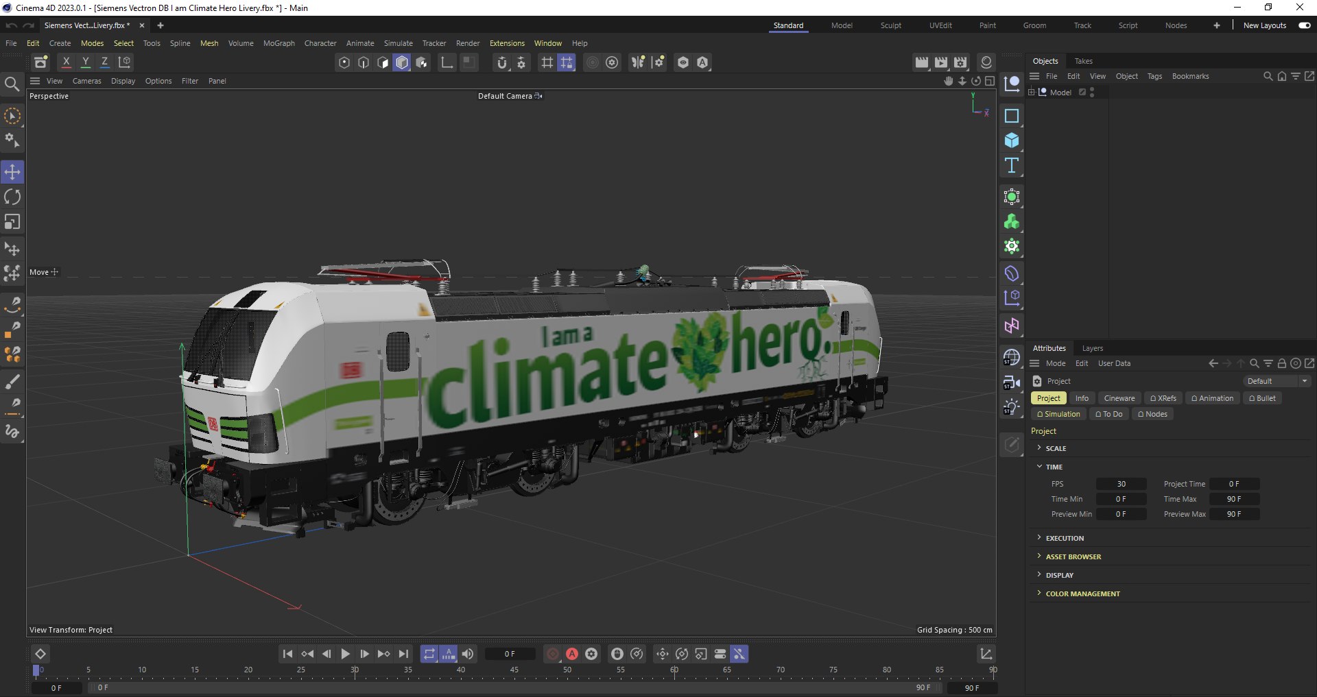 Siemens Vectron DB I Am Climate Hero Livery Model - TurboSquid 2149715
