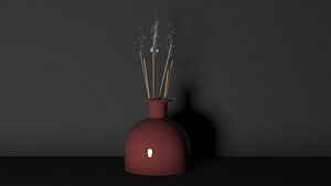 incense 3D model