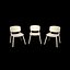Modelo 3D de la silla Kram Lounge