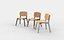 Modelo 3D de la silla Kram Lounge