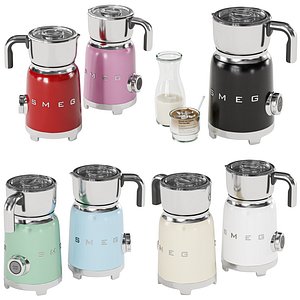 3D kitchen appliance14-SMEG-Milk Frother model