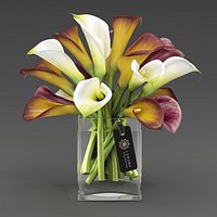 Bouquet with Calla lilies