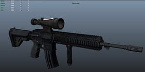 3d model m27 iar