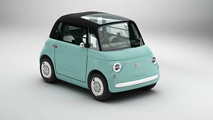 Fiat Topolino 2024 3D model
