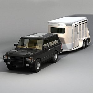 Range Rover & Horse Trailer