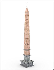 3D model obelisk