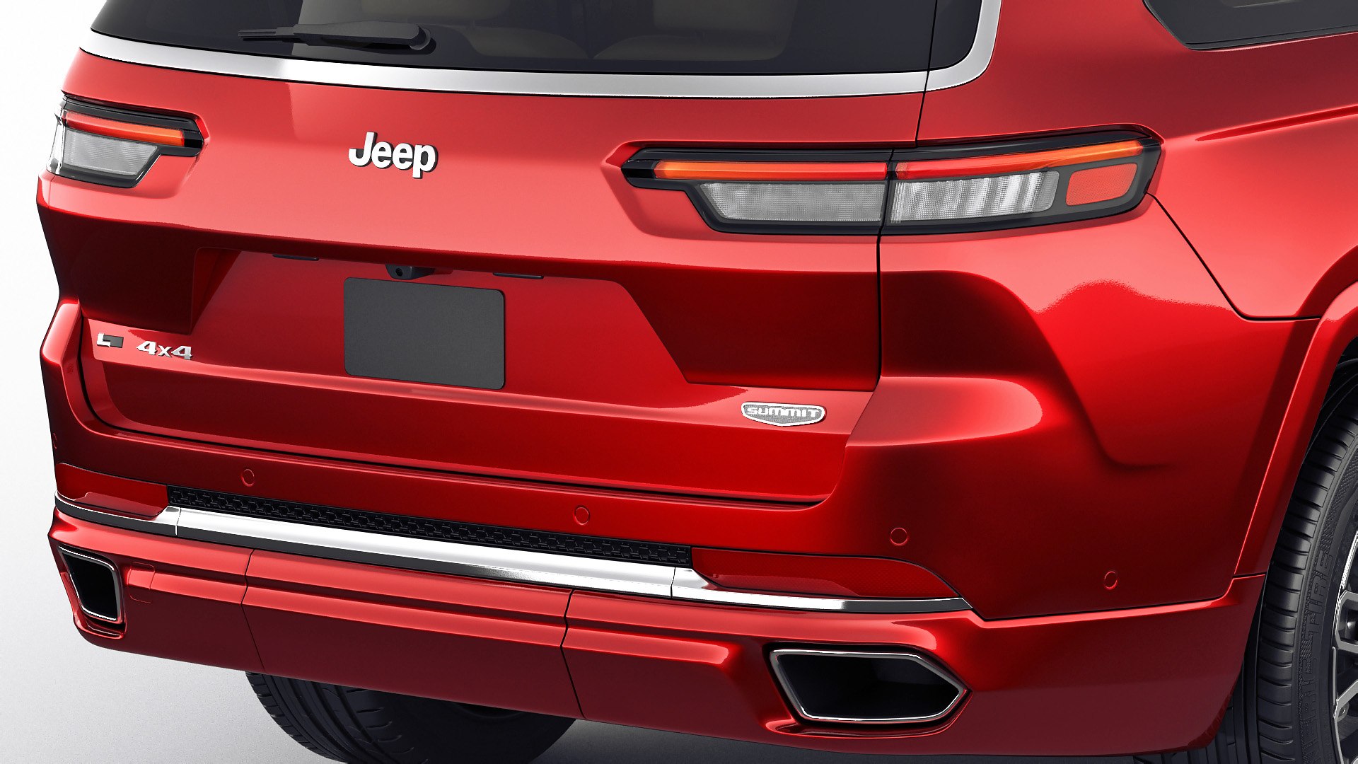 Jeep Grand Cherokee L 2022 3D Model TurboSquid 1846960