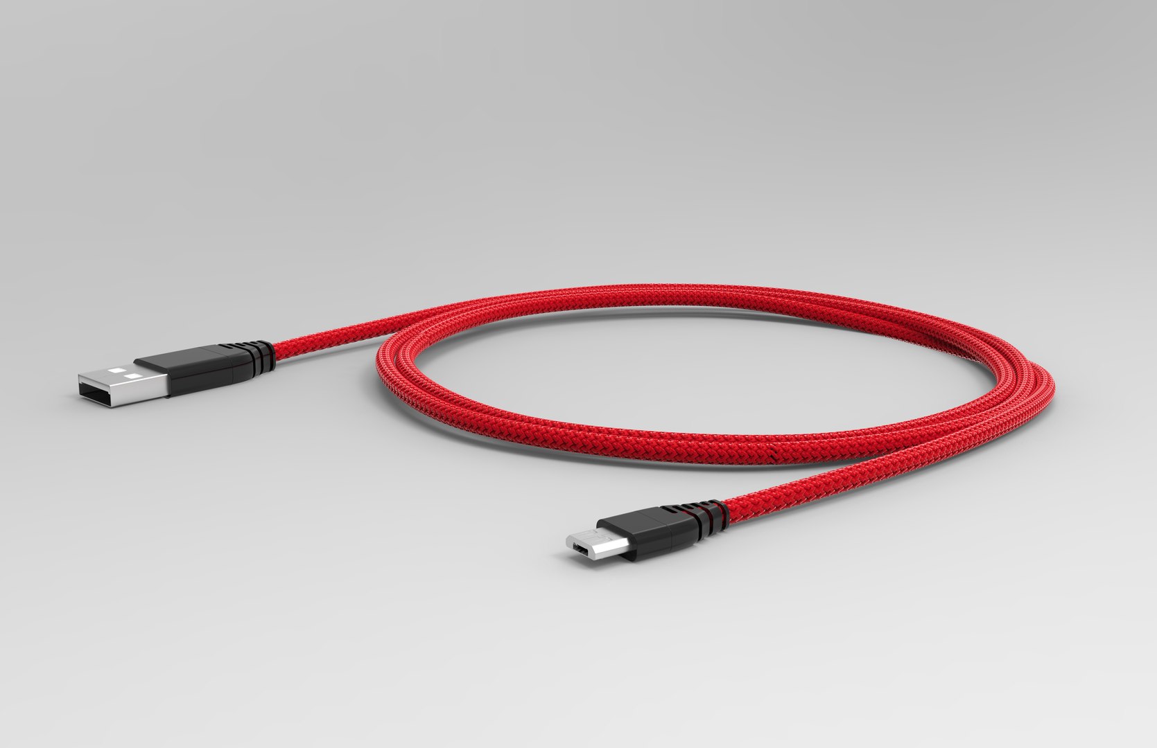 3D TYPE C USB CABLE 3D Model - TurboSquid 2050308