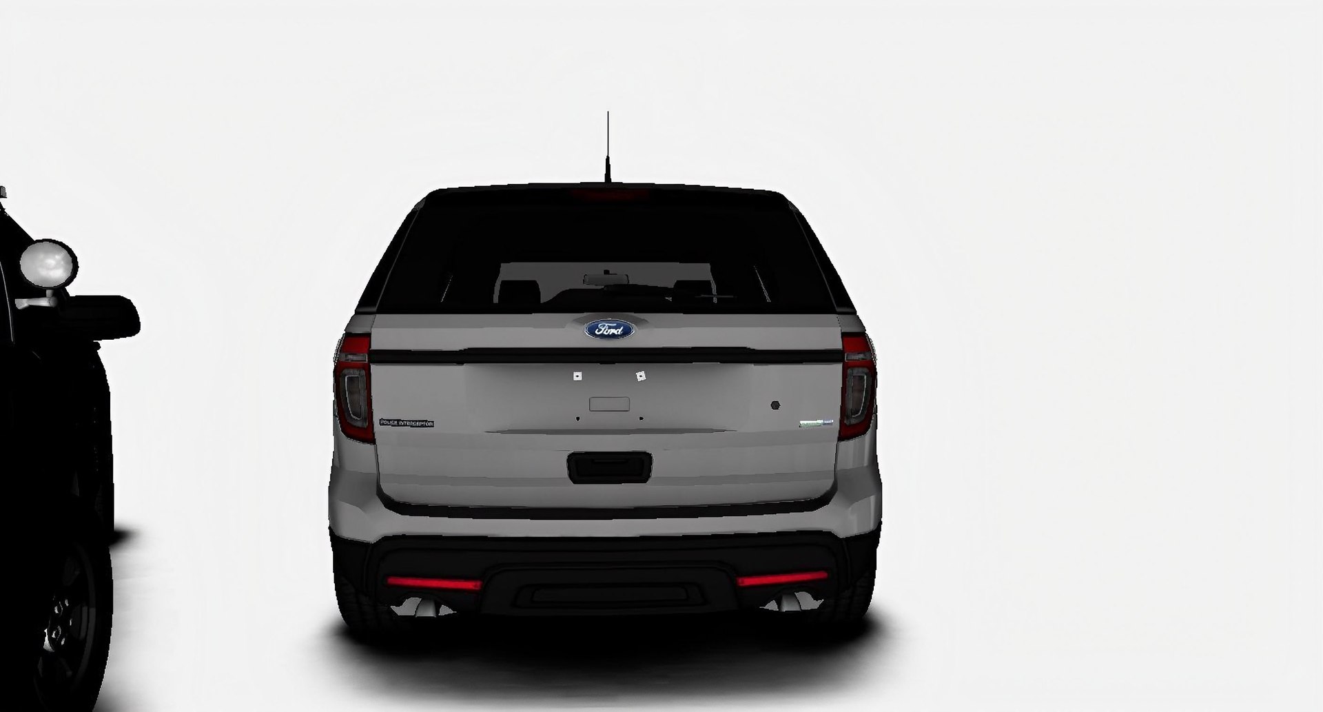 3D Model Ford Explorer 2014 Mk V Police Interceptor With Simple ...