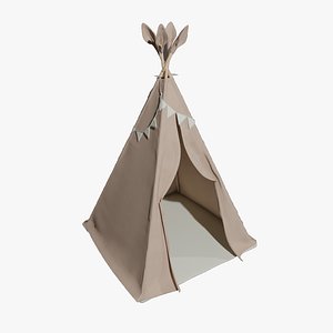 3D Child Tent model