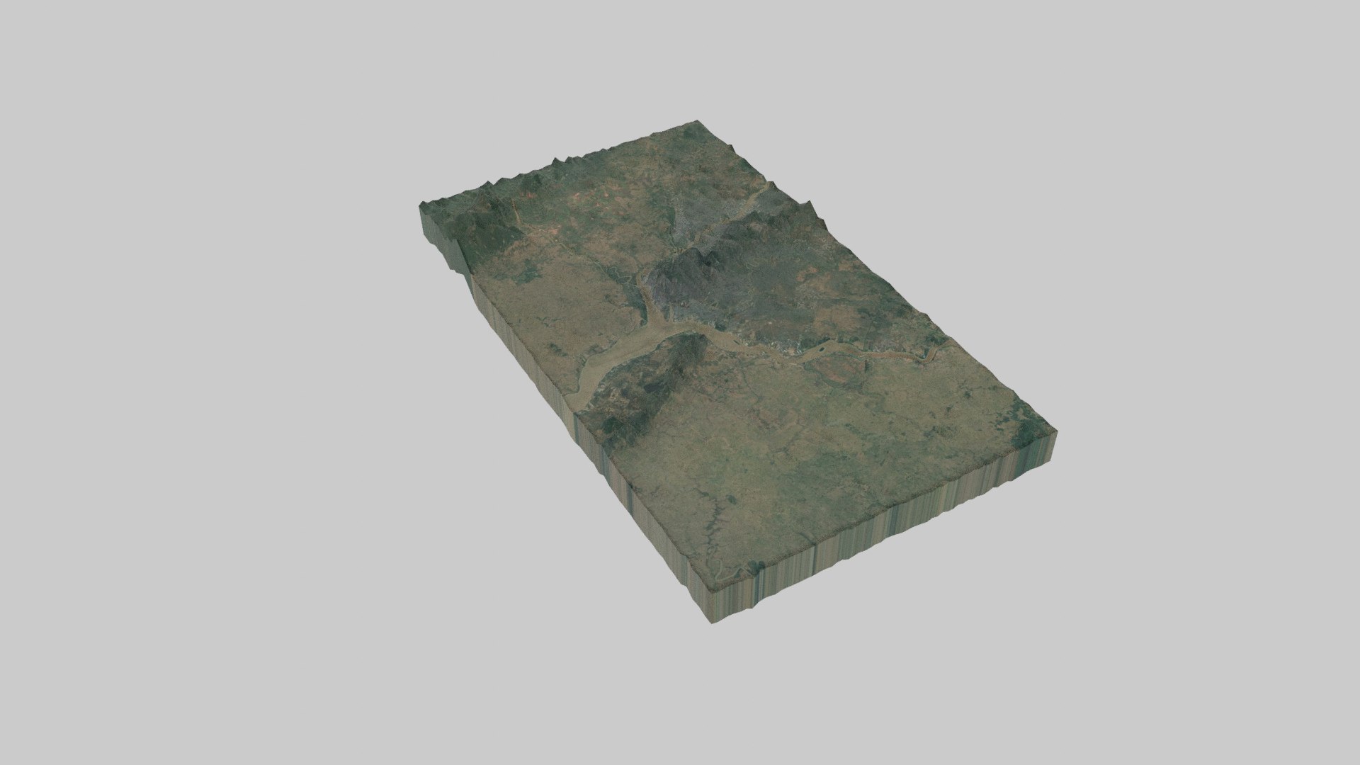 3D Yangon City Model - TurboSquid 2077956