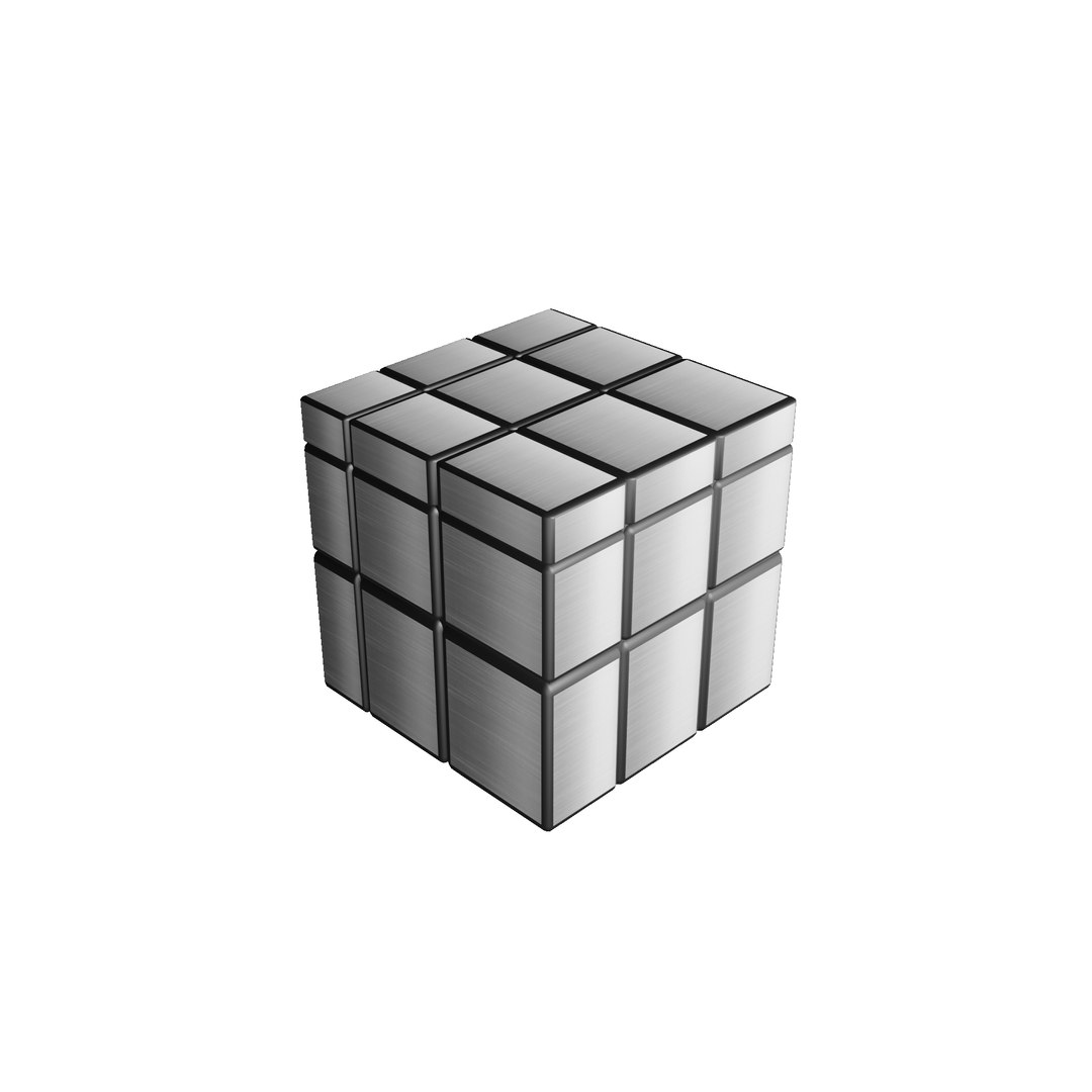 3D Mirror Cube TurboSquid 2078715