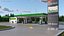 Large Filling Station Green 3D