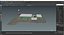 Large Filling Station Green 3D