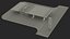 Large Filling Station Green 3D