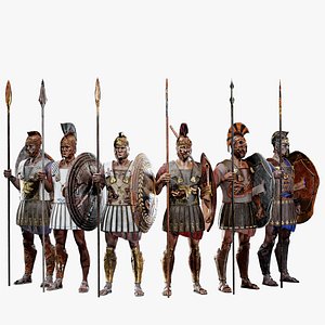 3D model UNDEAD SPARTAN PP PACK