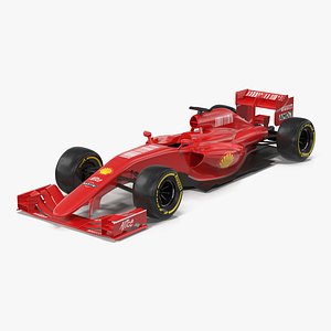 3ds formula car red