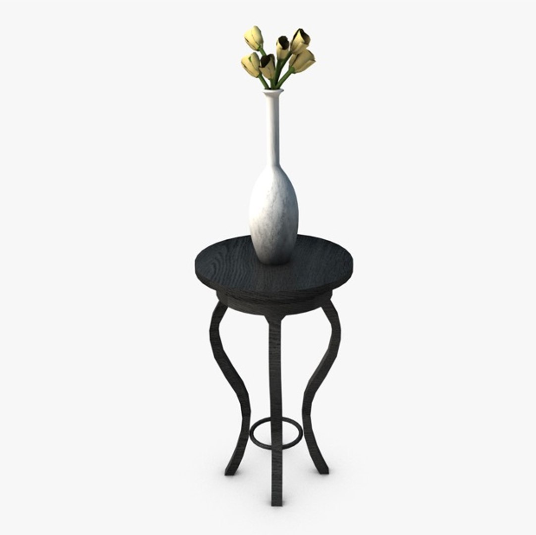 3d Model Stand Table Vase