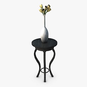 3d model stand table vase