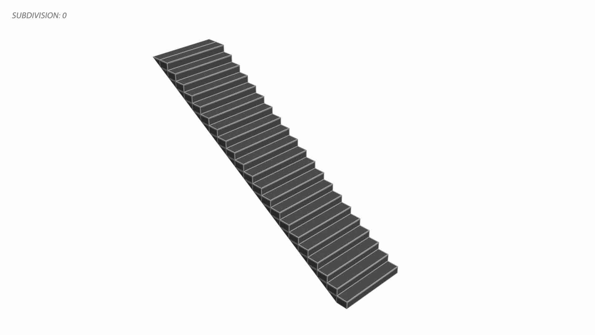 Long Staircase model https://p.turbosquid.com/ts-thumb/Wl/XuwUfb/Fd/1/jpg/1722633464/1920x1080/fit_q87/83d7d6f3131e4008b2ee95daf2e8a88bcd7f3d79/1.jpg