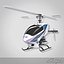 remote control helicopter caliber 3d model