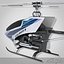 remote control helicopter caliber 3d model