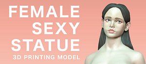 sexy female 3D model