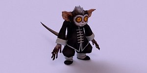 3d model kungfu monkey