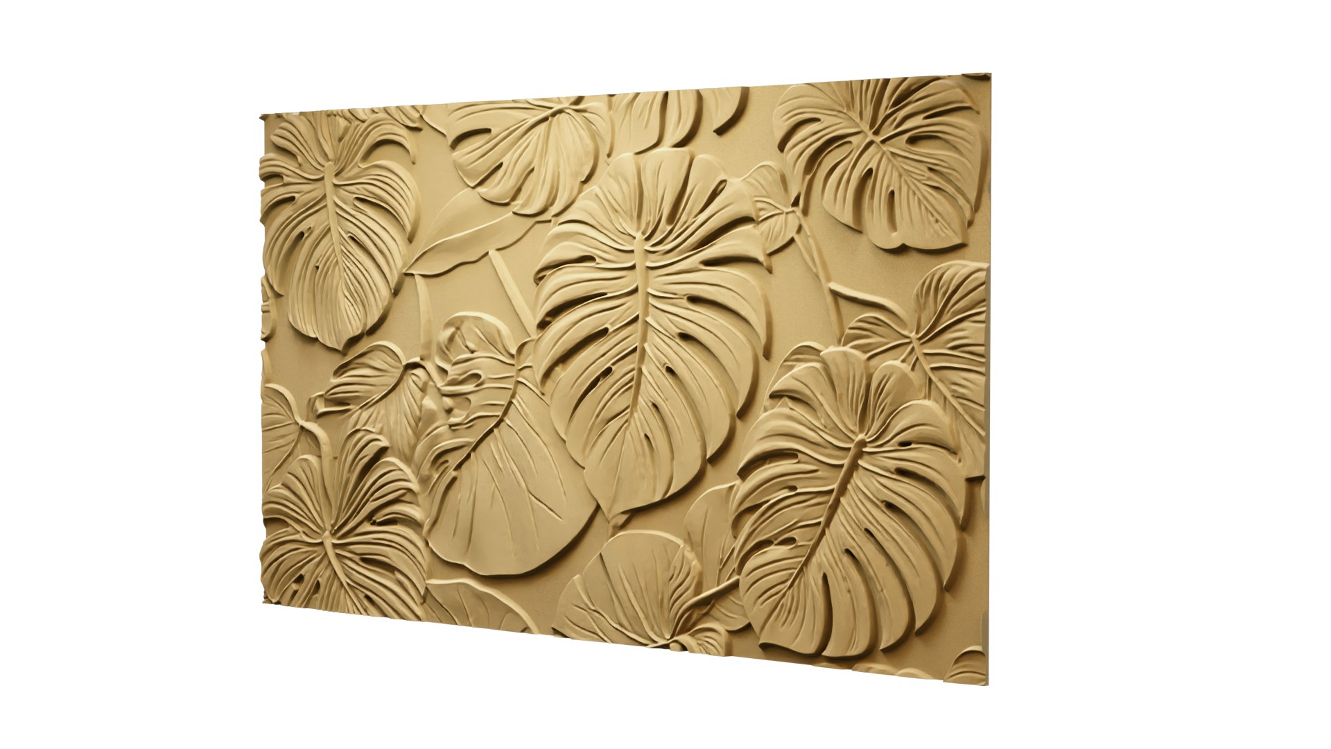 Modern Panel Wall Decor Set Relief Stl Mural CNC 251 3D Model ...