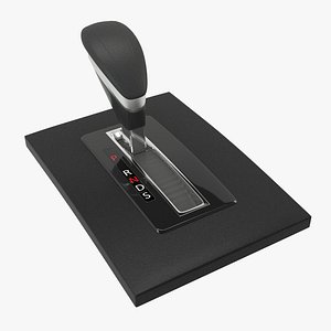 automatic shift gear 3d model