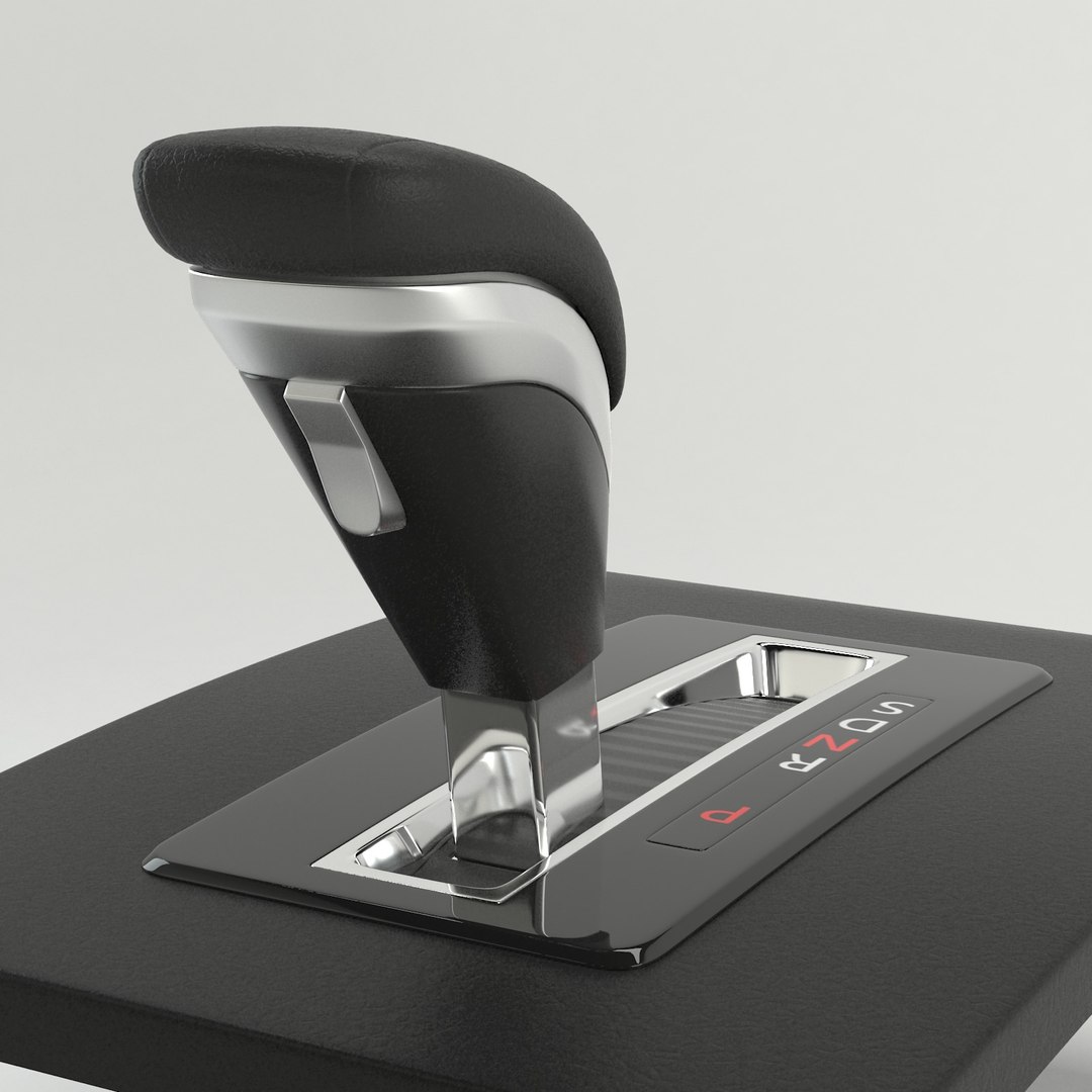 Automatic Shift Gear 3d Model
