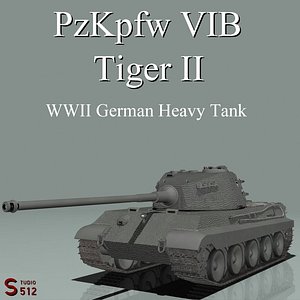 lightwave king tiger tank pzkpfw