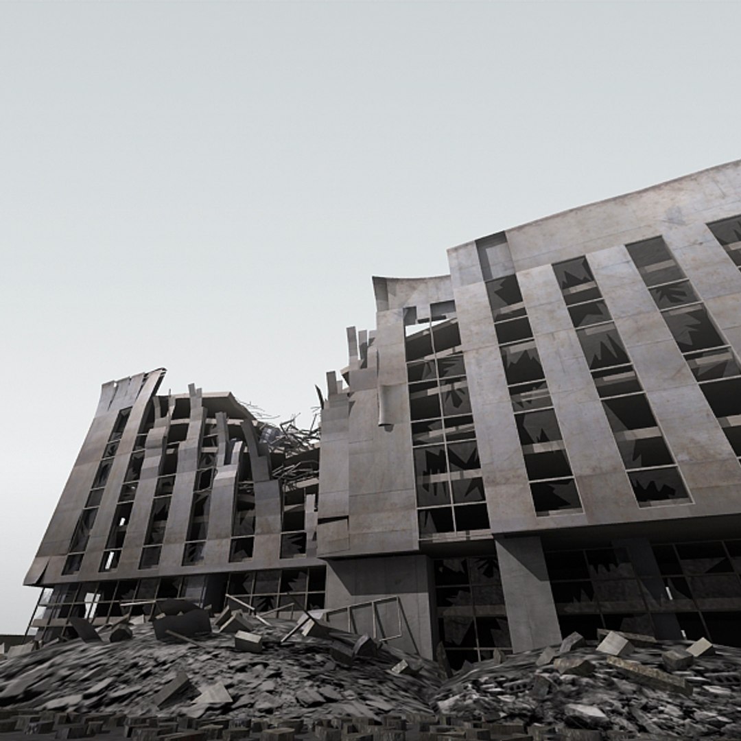 Lightwave Destroyed Building