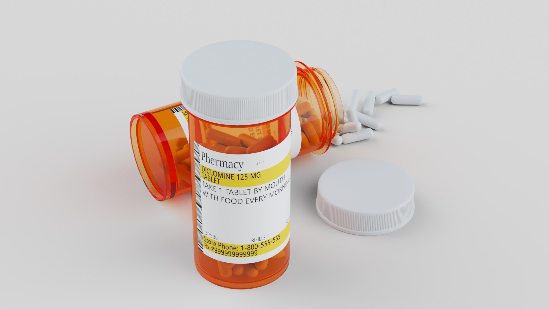 Pill Bottles 3D model https://p.turbosquid.com/ts-thumb/Wm/1jeKpQ/jK/render4/jpg/1683412344/1920x1080/fit_q87/3c11c8e6a2212ccdd08c64ccb5b14710fe294148/render4.jpg