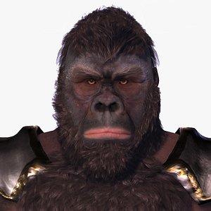 3D gorilla