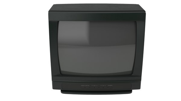 古いテレビ3Dモデル - TurboSquid 2098596