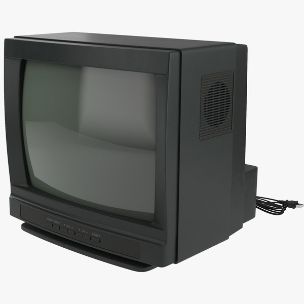 古いテレビ3Dモデル - TurboSquid 2098596