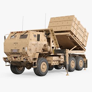 Multi Mission Launcher Vehicle Deployed Desert model